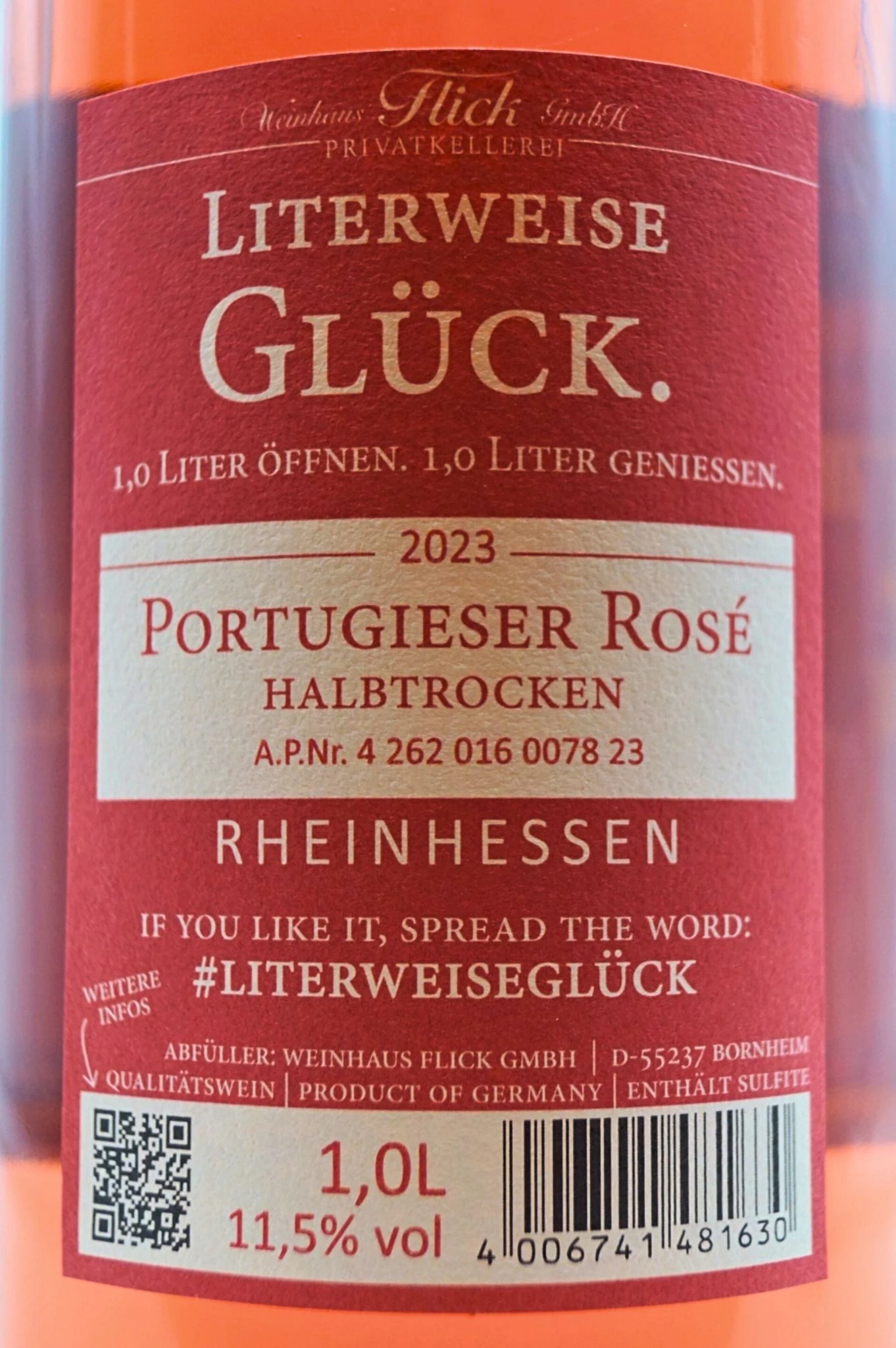 Weinhaus Flick - PORTUGIESER ROSÈ Literweise Glück 7 Weinhaus Flick - PORTUGIESER ROSÈ Literweise Glück – Bild 5