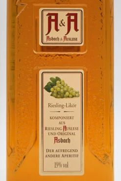 Asbach - A&A Auslese Riesling-Likör -Der Schnapsstodl Verkäufe AsbachRieslingLikor2