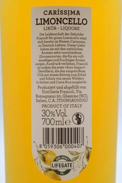 Carissima - Limoncello -Der Schnapsstodl Verkäufe CarissimaLimoncello3