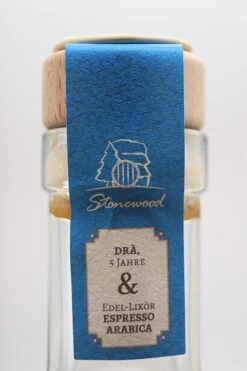 Schraml - Stonewood Bairish Coffee Whisky Likör -Der Schnapsstodl Verkäufe DSC00328