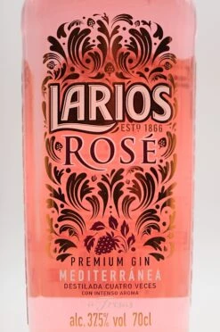 Larios - Rose Premium Gin -Der Schnapsstodl Verkäufe DSC00652