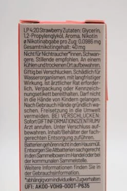 LP 4:20 - E-Zigarette Strawberry -Der Schnapsstodl Verkäufe DSC09854