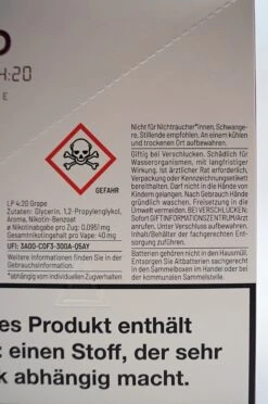 LP 4:20 - E-Zigarette Grape 10 Stück Sparset -Der Schnapsstodl Verkäufe DSC09889h