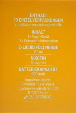 LP 4:20 - E-Zigarette Pineapple 10 Stück Sparset 12 LP 4:20 - E-Zigarette Pineapple 10 Stück Sparset -Der Schnapsstodl Verkäufe DSC09900