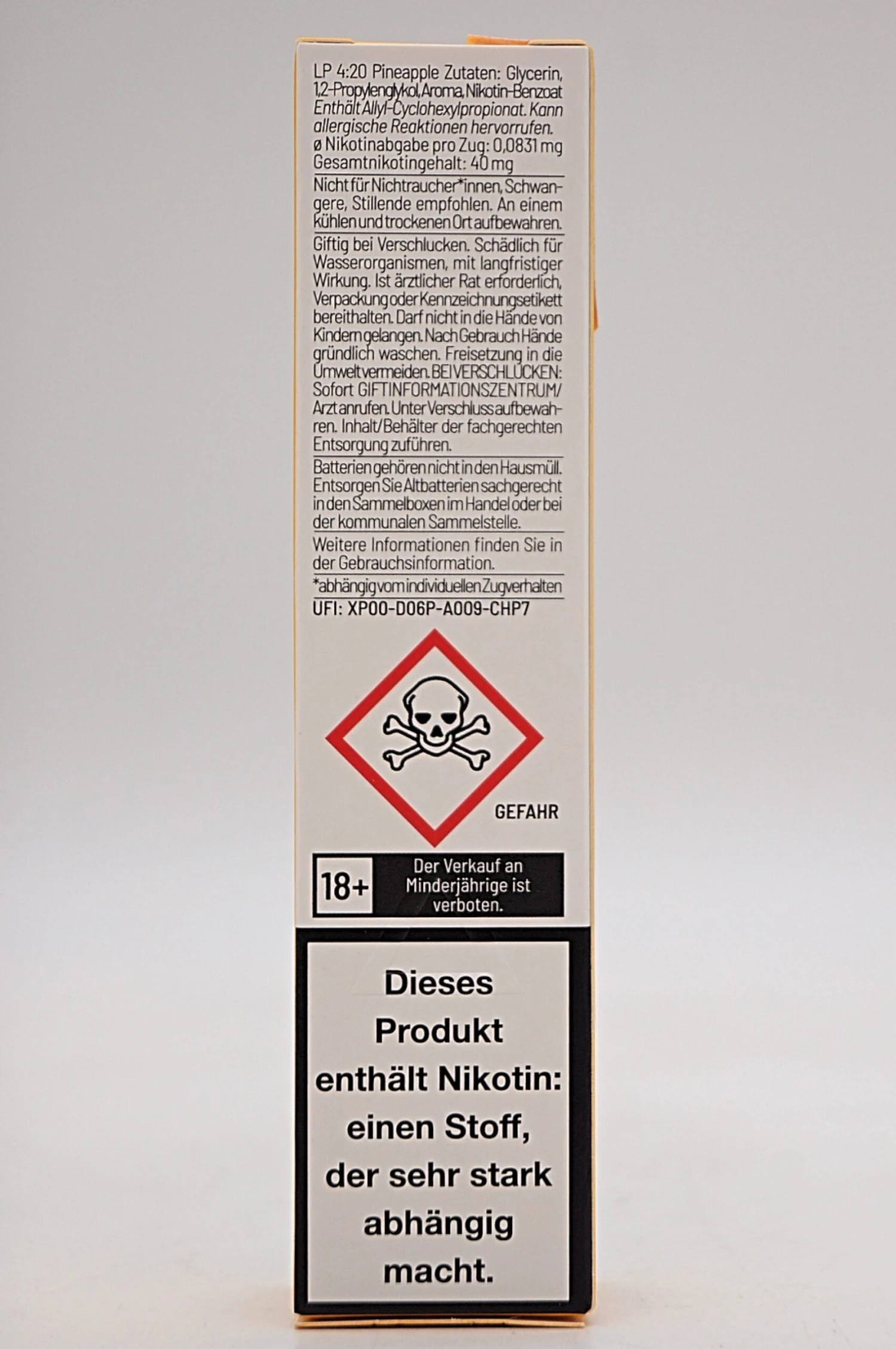 LP 4:20 - E-Zigarette Pineapple 5 LP 4:20 - E-Zigarette Pineapple – Bild 3