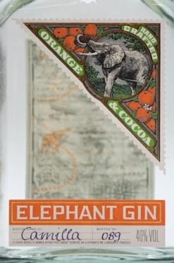 Elephant Gin - Orange Cocoa Gin 9 Elephant Gin - Orange Cocoa Gin -Der Schnapsstodl Verkäufe ElephantOrangeCocoa2