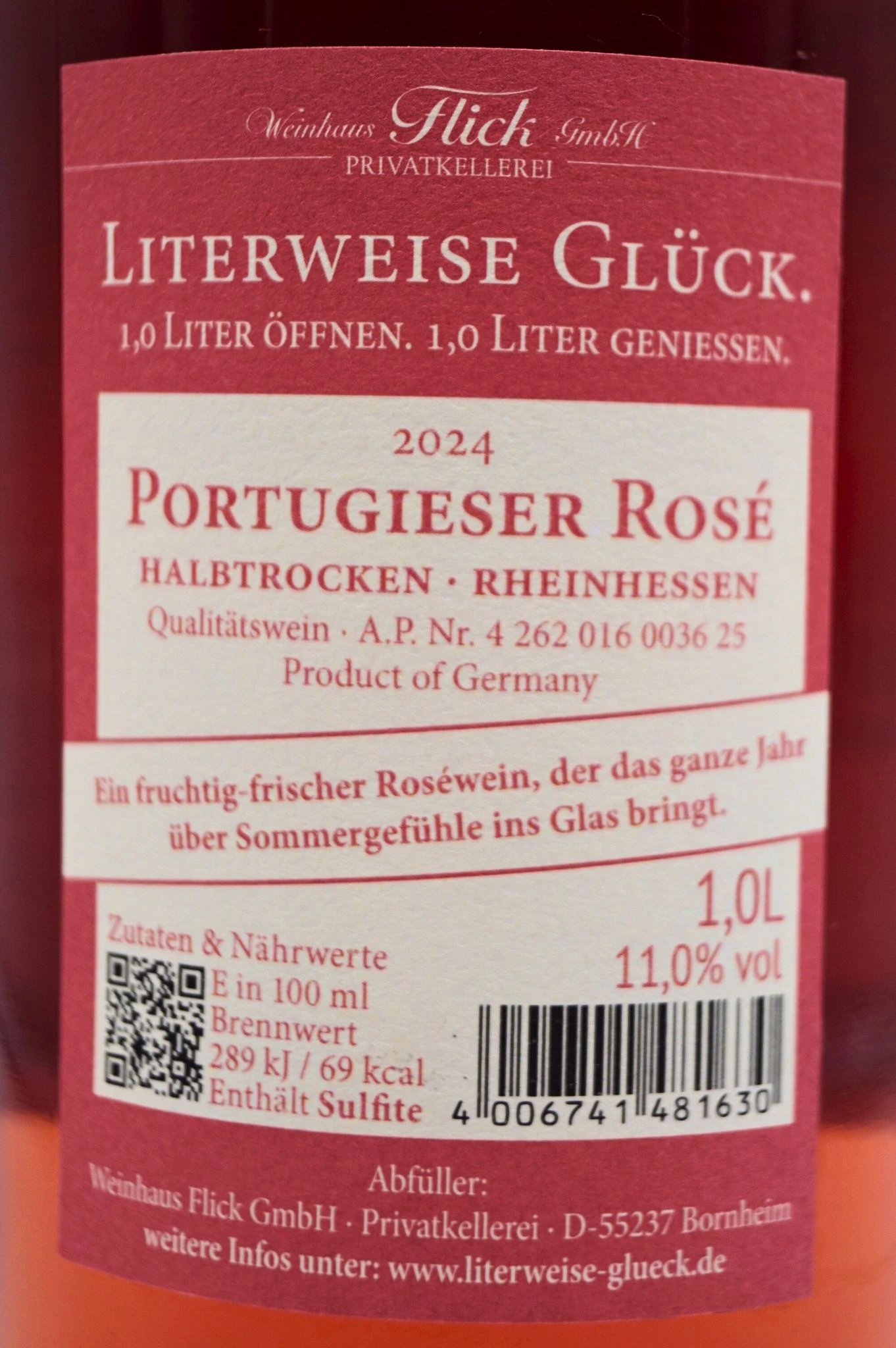 Weinhaus Flick - PORTUGIESER ROSÈ Literweise Glück 8 Weinhaus Flick - PORTUGIESER ROSÈ Literweise Glück – Bild 6