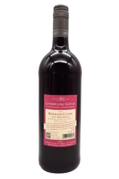 Weinhaus Flick - ROTWEIN CUVÉE Süss Literweise Glück 2024 -Der Schnapsstodl Verkäufe FlickRotweinCuveeSss1