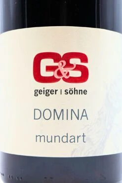 Geiger & Söhne - Domina Mundart Trocken 2022 -Der Schnapsstodl Verkäufe GSDomina2