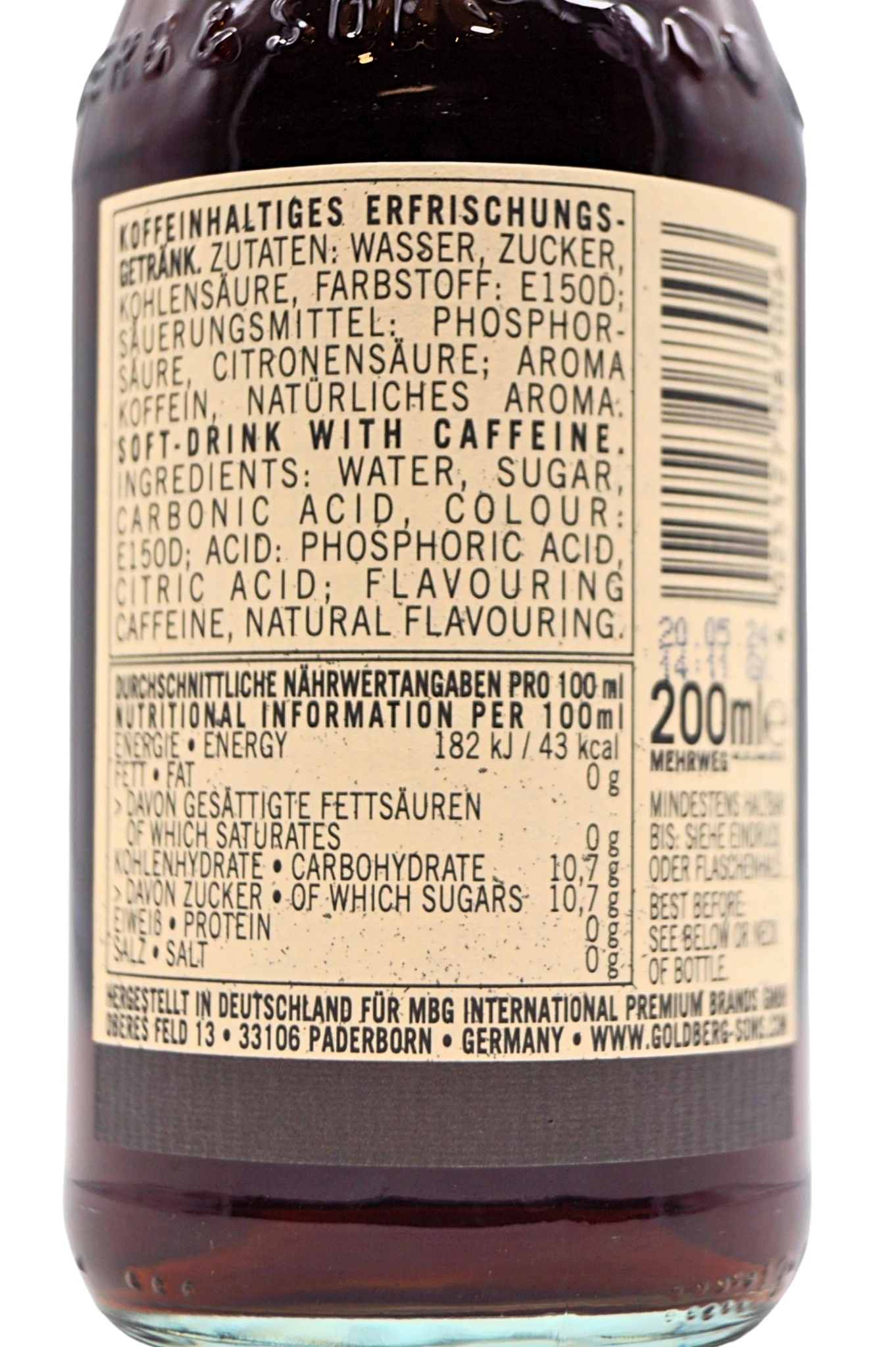 Goldberg & Sons - Premium Cola 7 Goldberg & Sons - Premium Cola – Bild 5