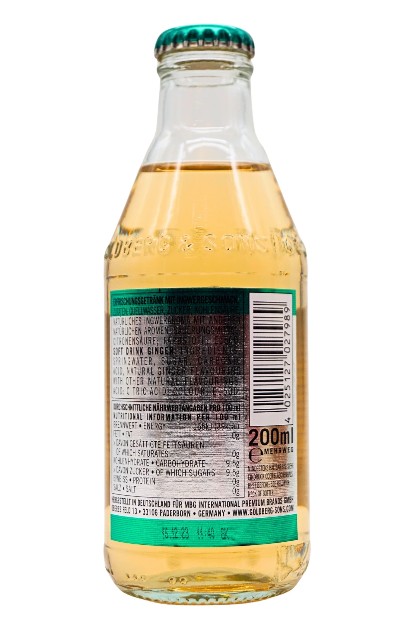 Goldberg & Sons - Ginger Ale 5 Goldberg & Sons - Ginger Ale – Bild 3