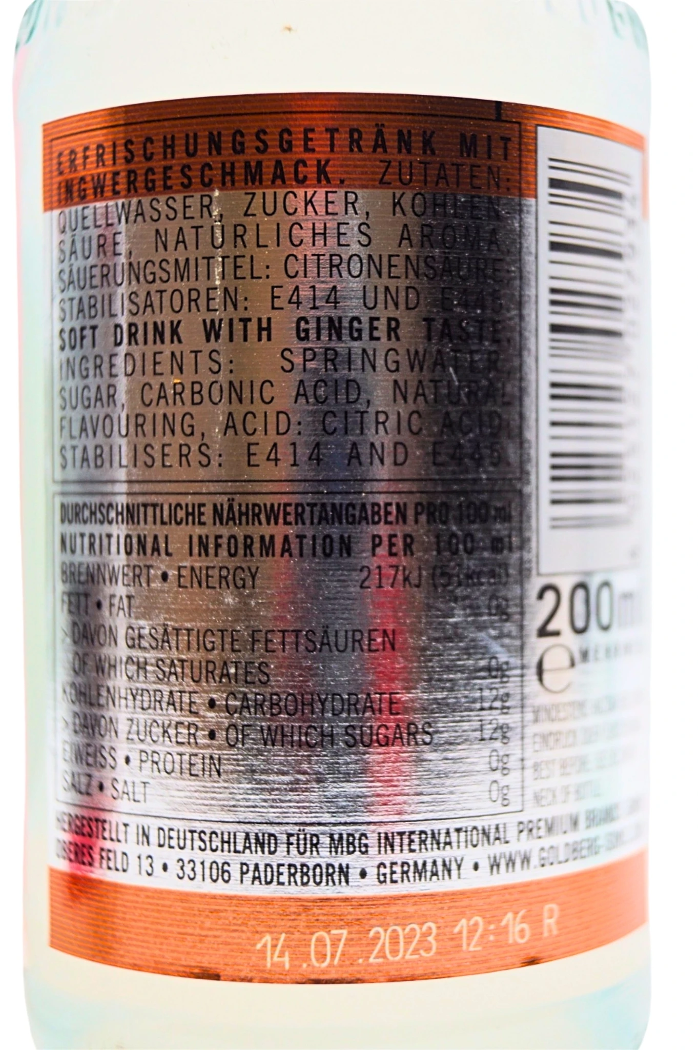 Goldberg & Sons - Ginger Beer 7 Goldberg & Sons - Ginger Beer – Bild 5