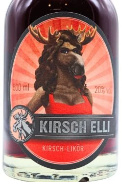 Elch Whisky - Kirsch Elli Kirsch Likör -Der Schnapsstodl Verkäufe KirschElli2