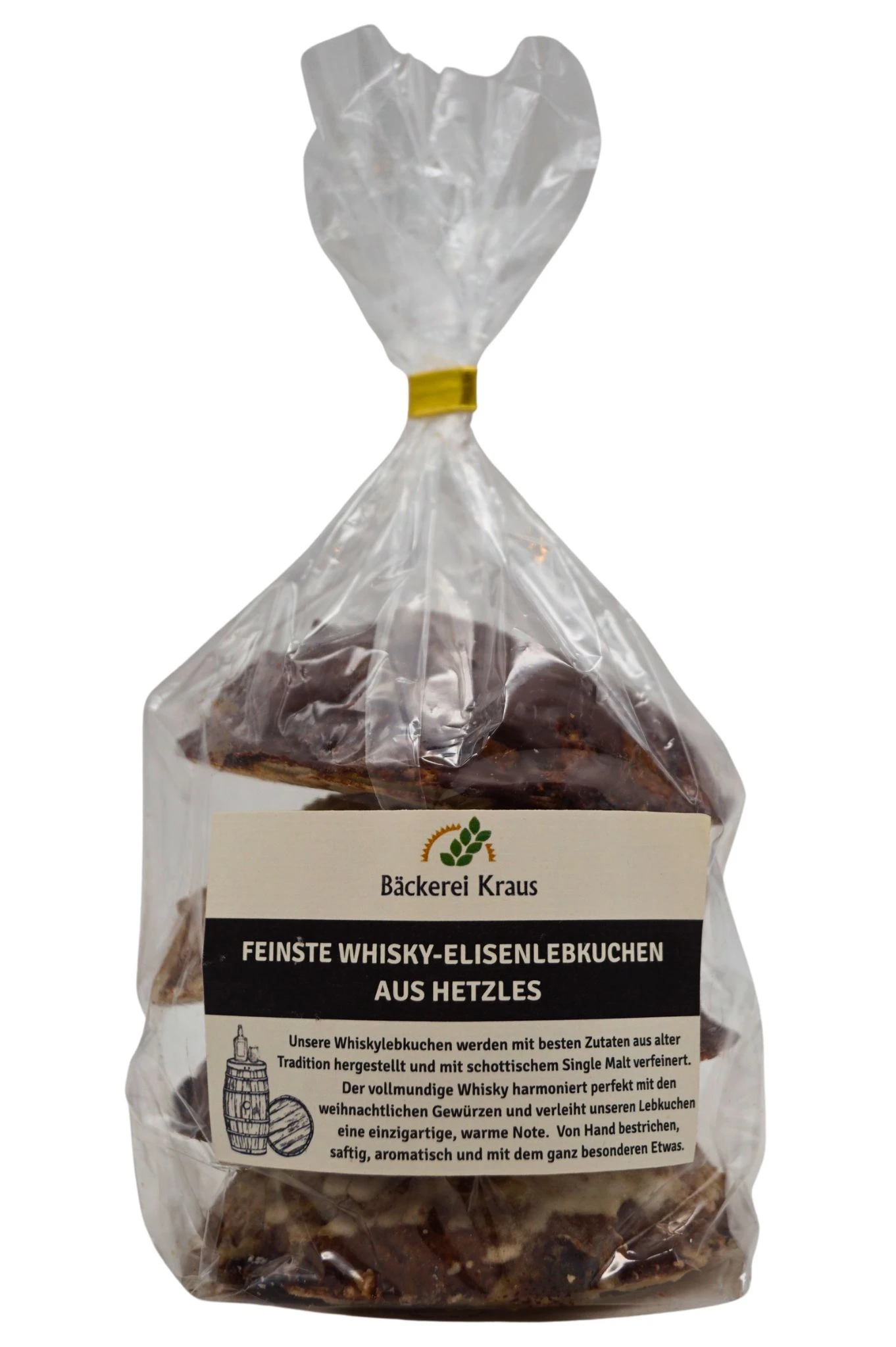 Whiskybäckerei Kraus - Whisky-Elisenlebkuchen Mit Laphroaig 10 3 Whiskybäckerei Kraus - Whisky-Elisenlebkuchen Mit Laphroaig 10