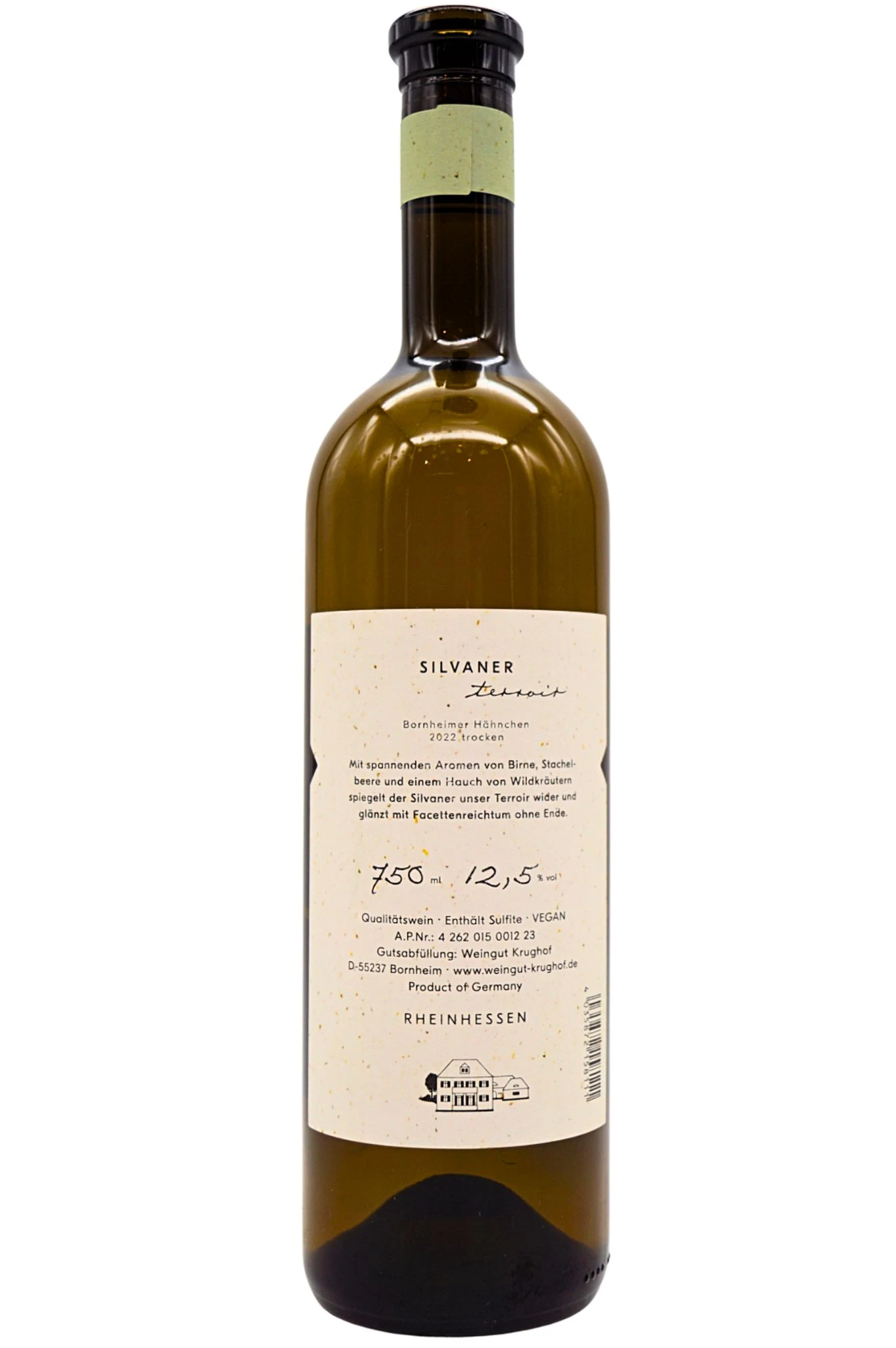 Weingut Krughof - SILVANER Trocken 2022 4 Weingut Krughof - SILVANER Trocken 2022 – Bild 2