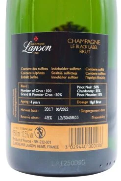 Lanson - Champagner Le Black Label Brut 6 X Fl. Sparset 12 Lanson - Champagner Le Black Label Brut 6 X Fl. Sparset -Der Schnapsstodl Verkäufe LansonChampagnerLeBlackLabelBrut3 1