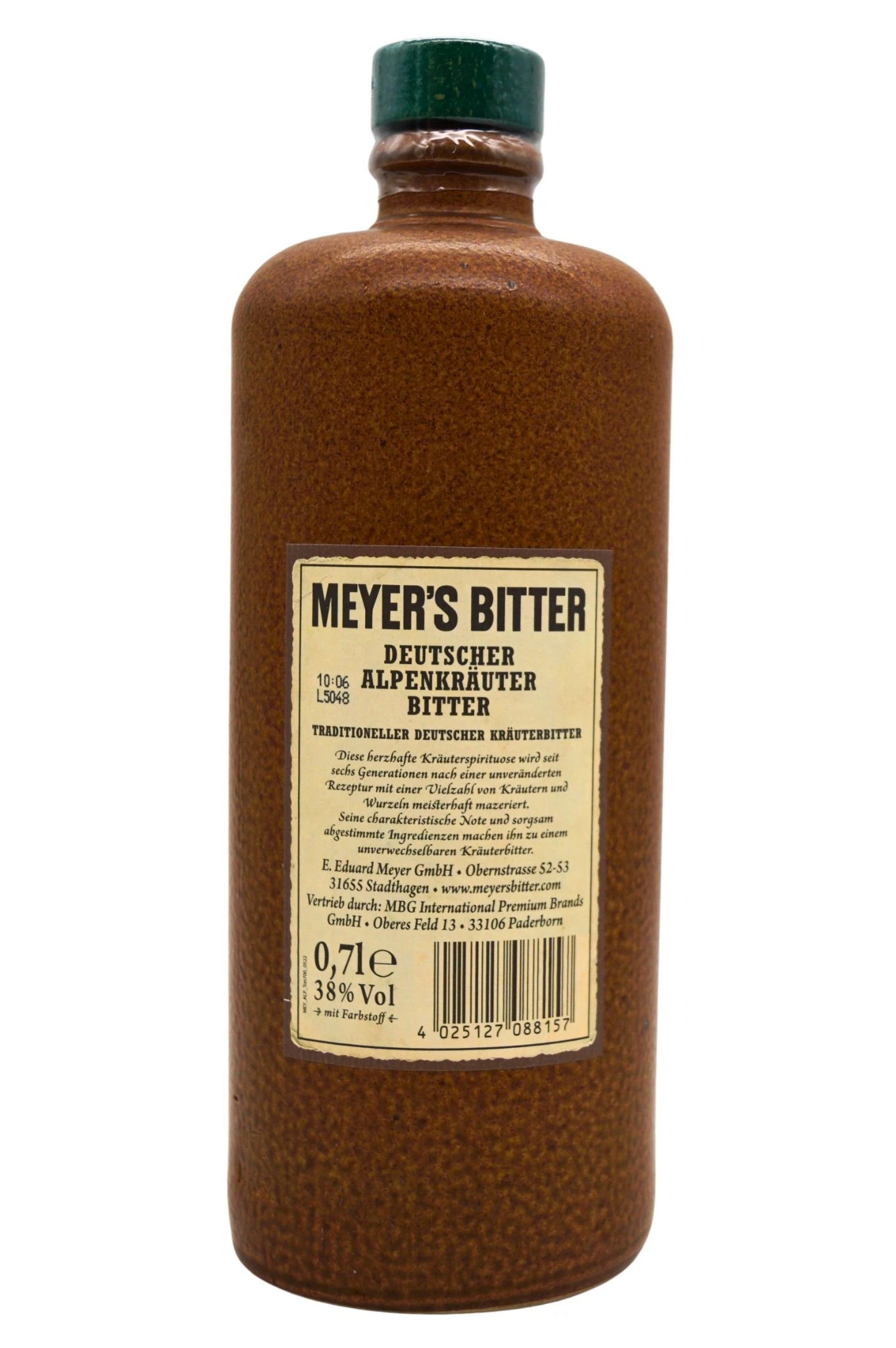 Meyers Bitter - Deutsche Alpenkräuter Likör 4 Meyers Bitter - Deutsche Alpenkräuter Likör – Bild 2