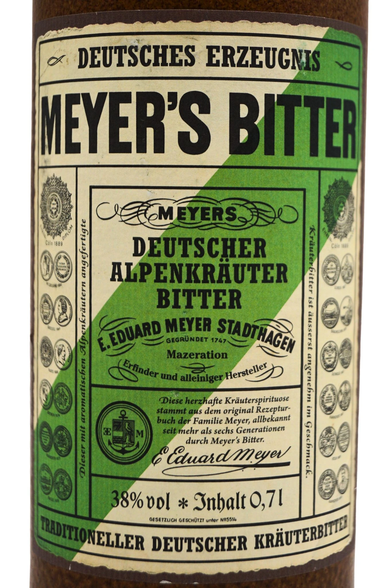 Meyers Bitter - Deutsche Alpenkräuter Likör 5 Meyers Bitter - Deutsche Alpenkräuter Likör – Bild 3