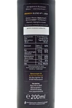 Papa Mame - Mooschi Hanfnuss Sojasauce -Der Schnapsstodl Verkäufe PapaMameMooschiHanfnussSojasauce3