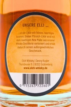 Elch Whisky - Pfirsich Elli, Pfirsichlikör -Der Schnapsstodl Verkäufe PfirsichElli3