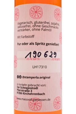Stamperla - Pink Grapefruit Aperitif 14 Stamperla - Pink Grapefruit Aperitif -Der Schnapsstodl Verkäufe PinkGrapefruit3