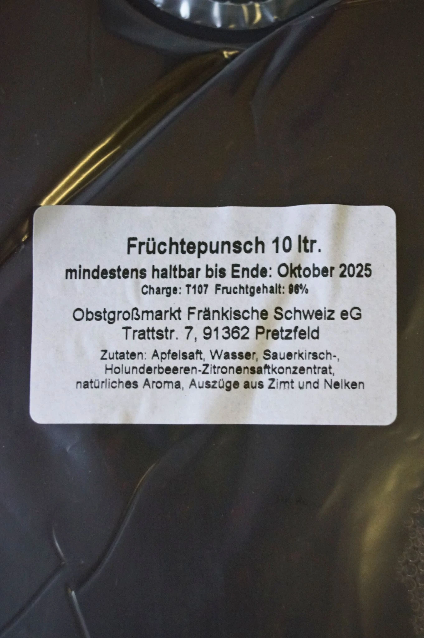 Kelterei Pretzfeld - Früchtepunsch Bag In Box 2 X 10 Liter 4 Kelterei Pretzfeld - Früchtepunsch Bag In Box 2 X 10 Liter – Bild 3