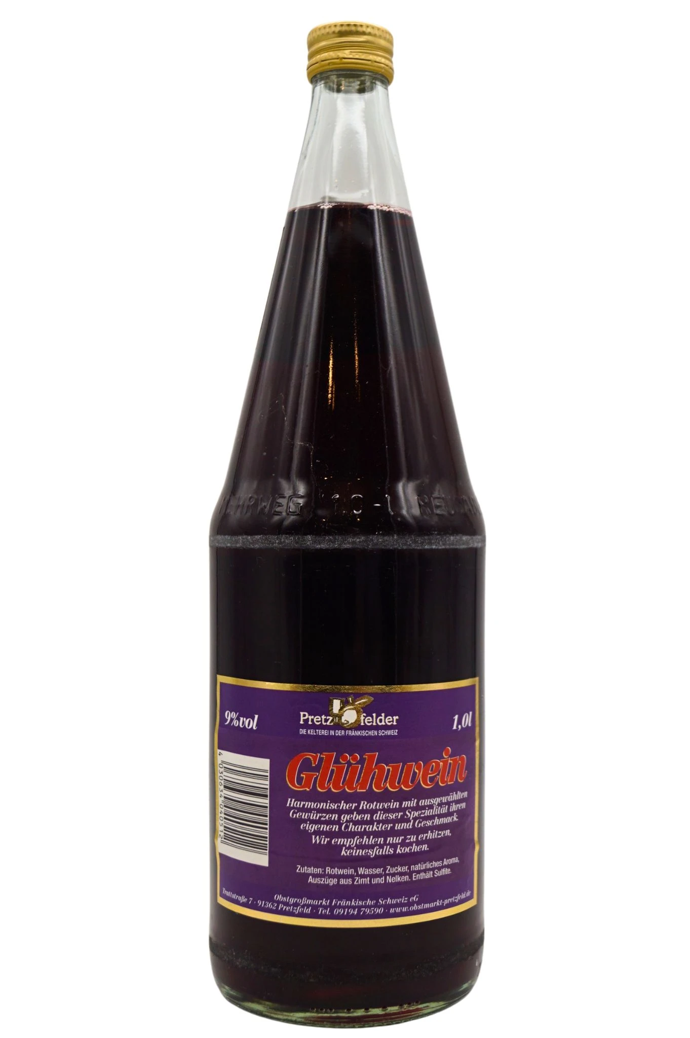 Kelterei Pretzfeld - Mix 6 X Glühwein Rot + 6 X Früchtepunsch 5 Kelterei Pretzfeld - Mix 6 X Glühwein Rot + 6 X Früchtepunsch – Bild 3