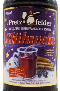 Kelterei Pretzfeld - Roter Glühwein -Der Schnapsstodl Verkäufe PretzfelderGlhweinRot2