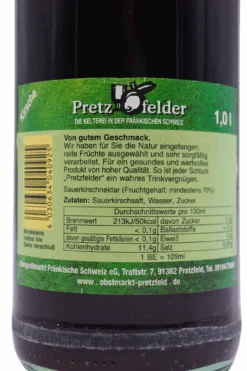 Kelterei Pretzfeld - Kirsche -Der Schnapsstodl Verkäufe PretzfelderKirsch3