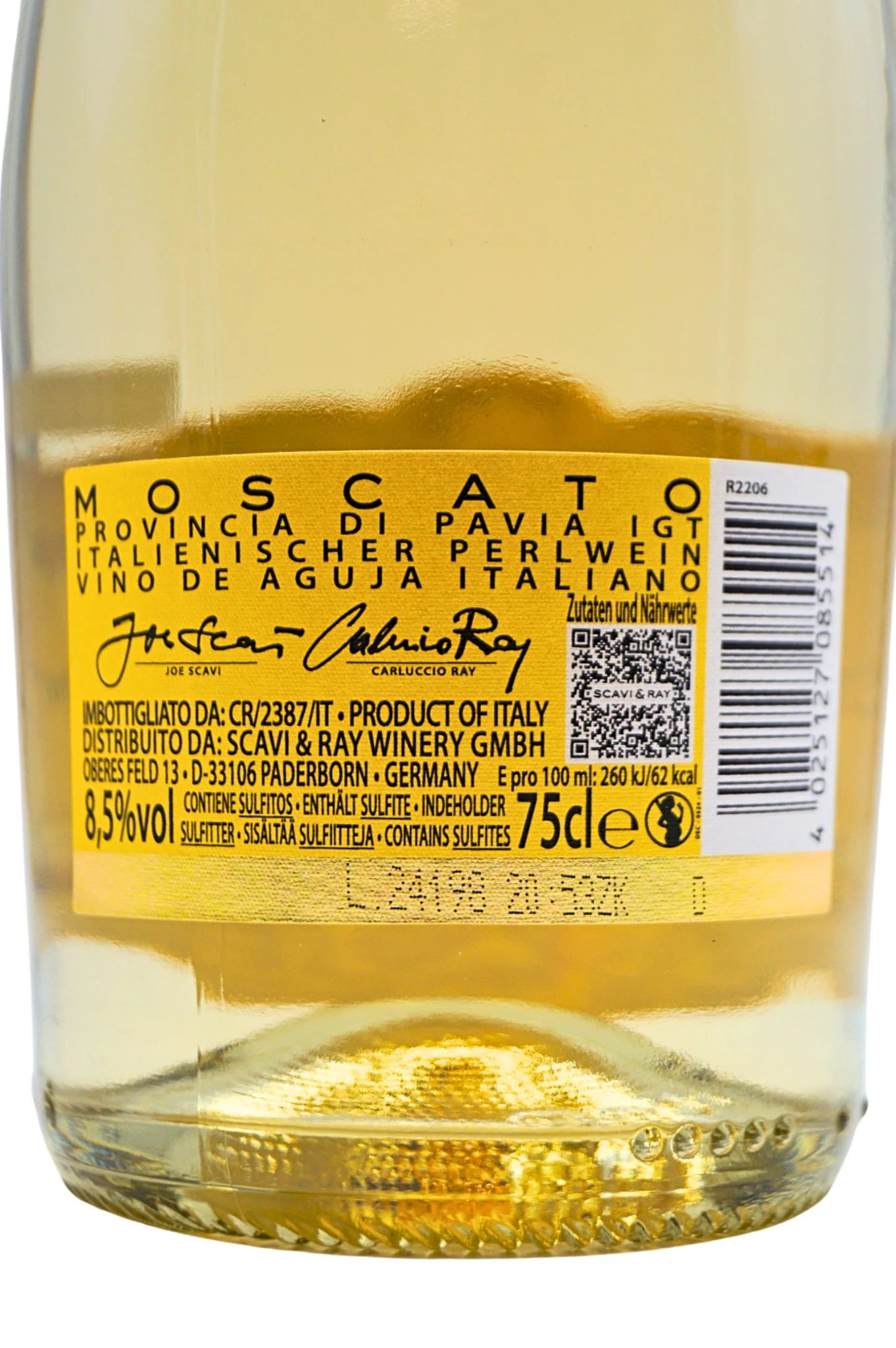 Scavi & Ray - Moscato Frizzante 5 Scavi & Ray - Moscato Frizzante – Bild 4