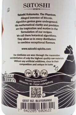Satoshi - Sizilianische Blutorange -Der Schnapsstodl Verkäufe SatoshiSizilianischeBlutorange3