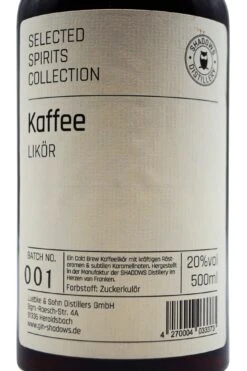 Shadows - Kaffee Likör 8 Shadows - Kaffee Likör -Der Schnapsstodl Verkäufe ShadowsKaffeeLikr2