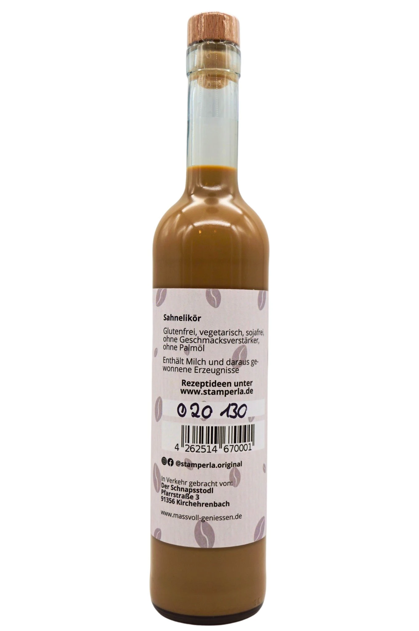 Stamperla - Espresso Sahnelikör 4 Stamperla - Espresso Sahnelikör – Bild 2