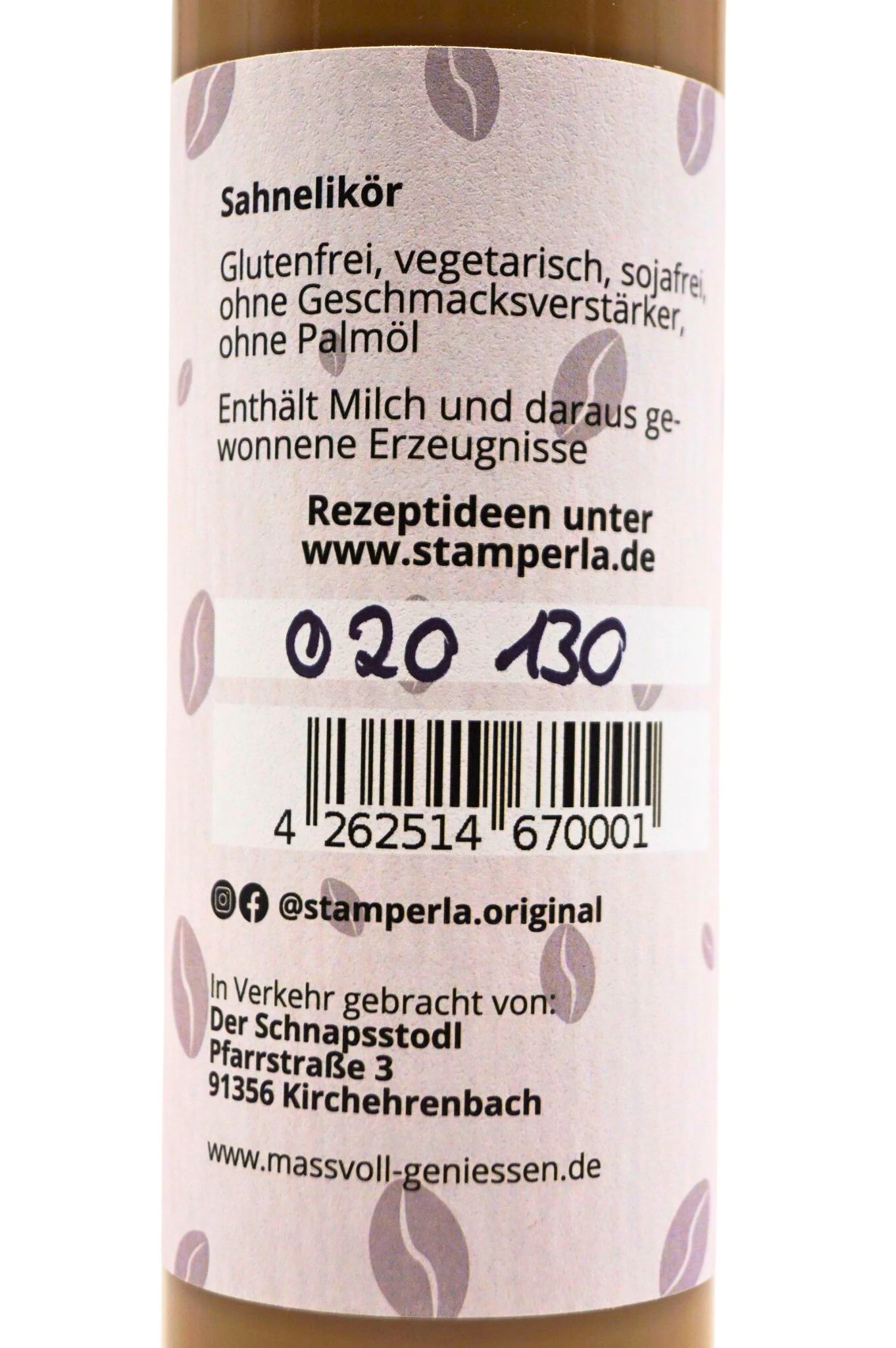 Stamperla - Espresso Sahnelikör 6 Stamperla - Espresso Sahnelikör – Bild 4