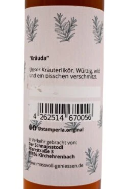 Stamperla - Kräuda Kräuterlikör -Der Schnapsstodl Verkäufe StamperlaKrudaKruterlikr3