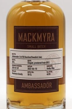 Mackmyra - Ambassadör Single Malt Whisky 13 Mackmyra - Ambassadör Single Malt Whisky -Der Schnapsstodl Verkäufe dsc00229 kopie 2