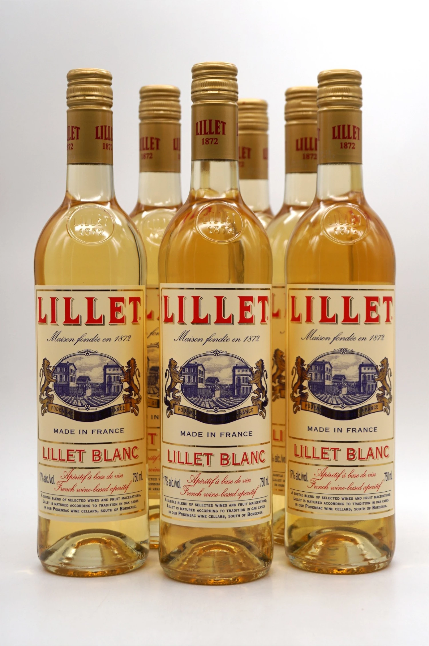 Lillet - Aperitiv Blanc 6x Fl. Sparset 2 Lillet - Aperitiv Blanc 6x Fl. Sparset