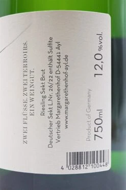 Margarethenhof - Riesling Sekt Brut -Der Schnapsstodl Verkäufe dsc00494dnux57zgnq119