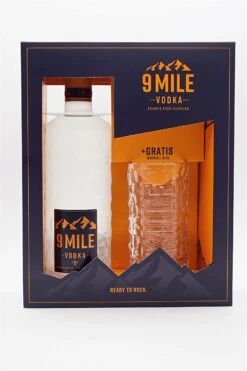 Titelseite 34 9 Mile - Vodka Inkl. Glas