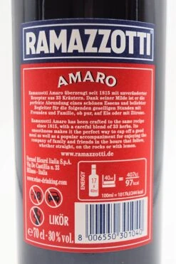 Ramazzotti - Amaro Ausano Ramazzotti -Der Schnapsstodl Verkäufe dsc01032lmboaklyimdmx