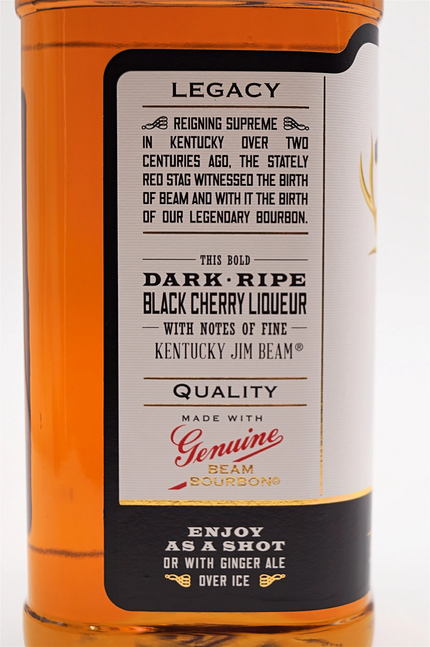 Jim Beam - Red Stag Black Cherry Kentucky Straight Bourbon Whiskey 6 Jim Beam - Red Stag Black Cherry Kentucky Straight Bourbon Whiskey – Bild 4
