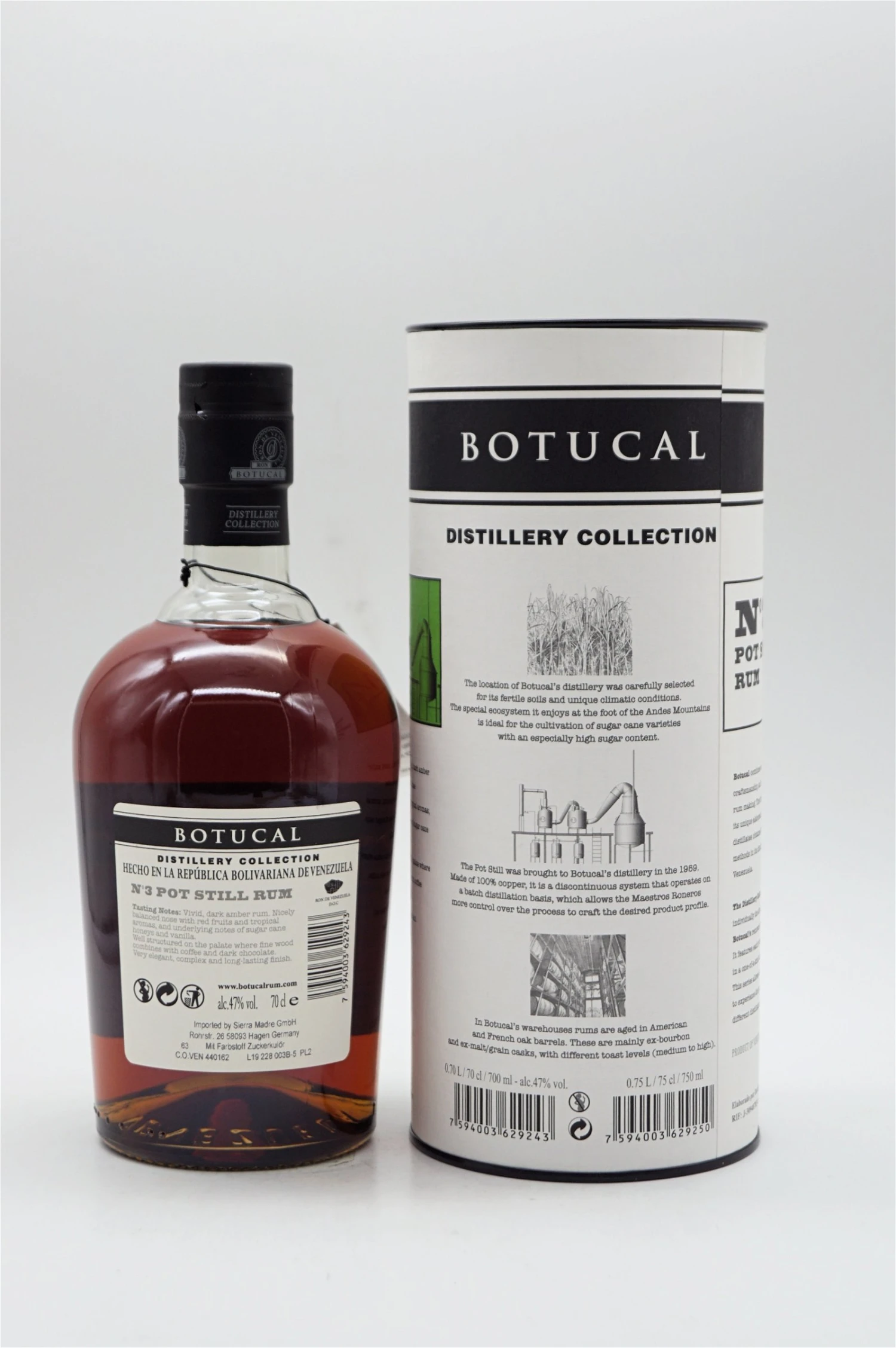 Botucal - Distillery Collection No 3 Pot Still Rum 3 Botucal - Distillery Collection No 3 Pot Still Rum – Bild 2