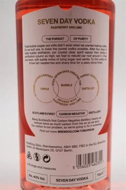 Brew Dog - Seven Day Vodka Raspberry And Lime 10 Brew Dog - Seven Day Vodka Raspberry And Lime -Der Schnapsstodl Verkäufe dsc01244