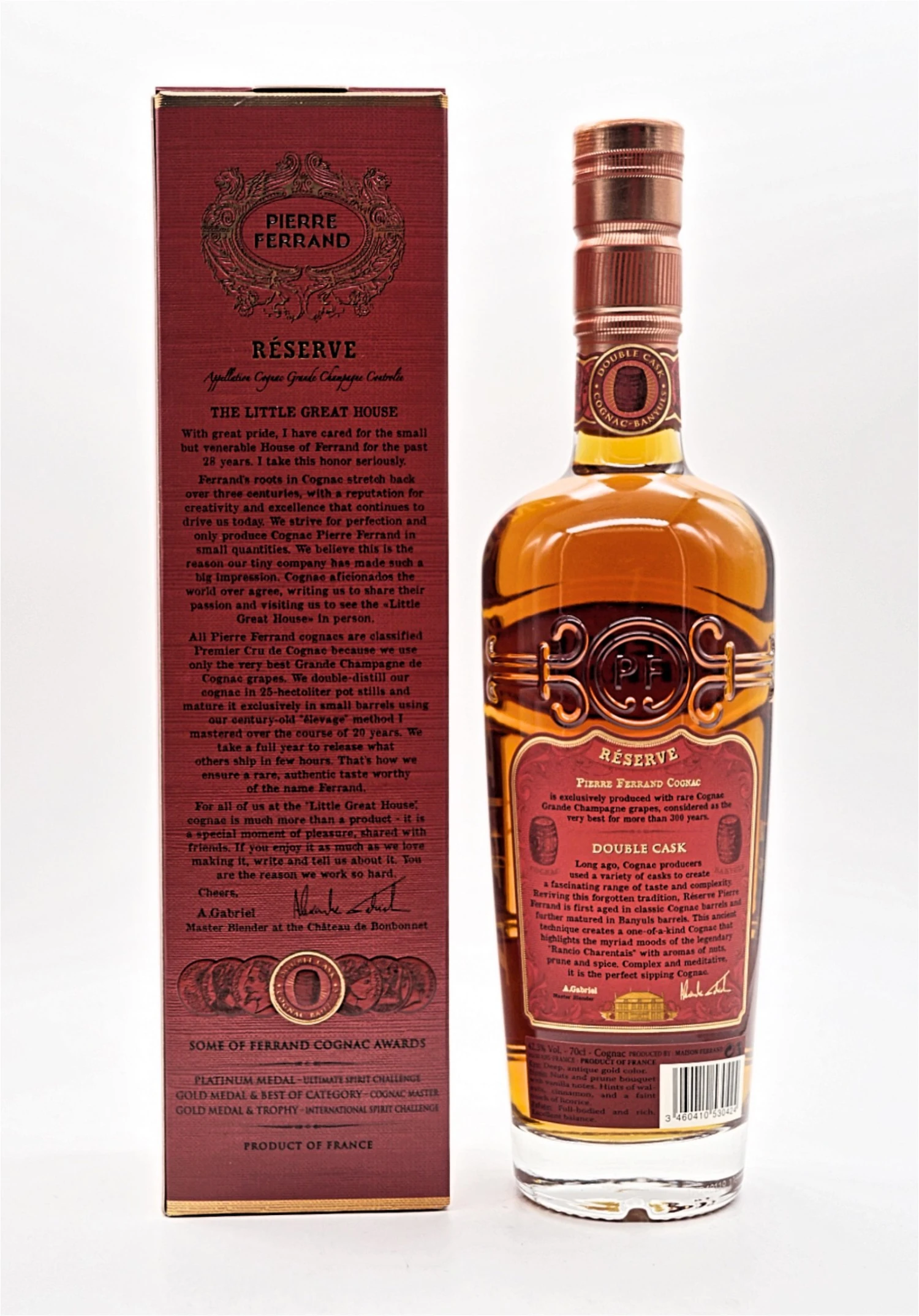 Pierre Ferrand - 1er Cru De Cognac Grande Champagne Reserve 4 Pierre Ferrand - 1er Cru De Cognac Grande Champagne Reserve – Bild 2