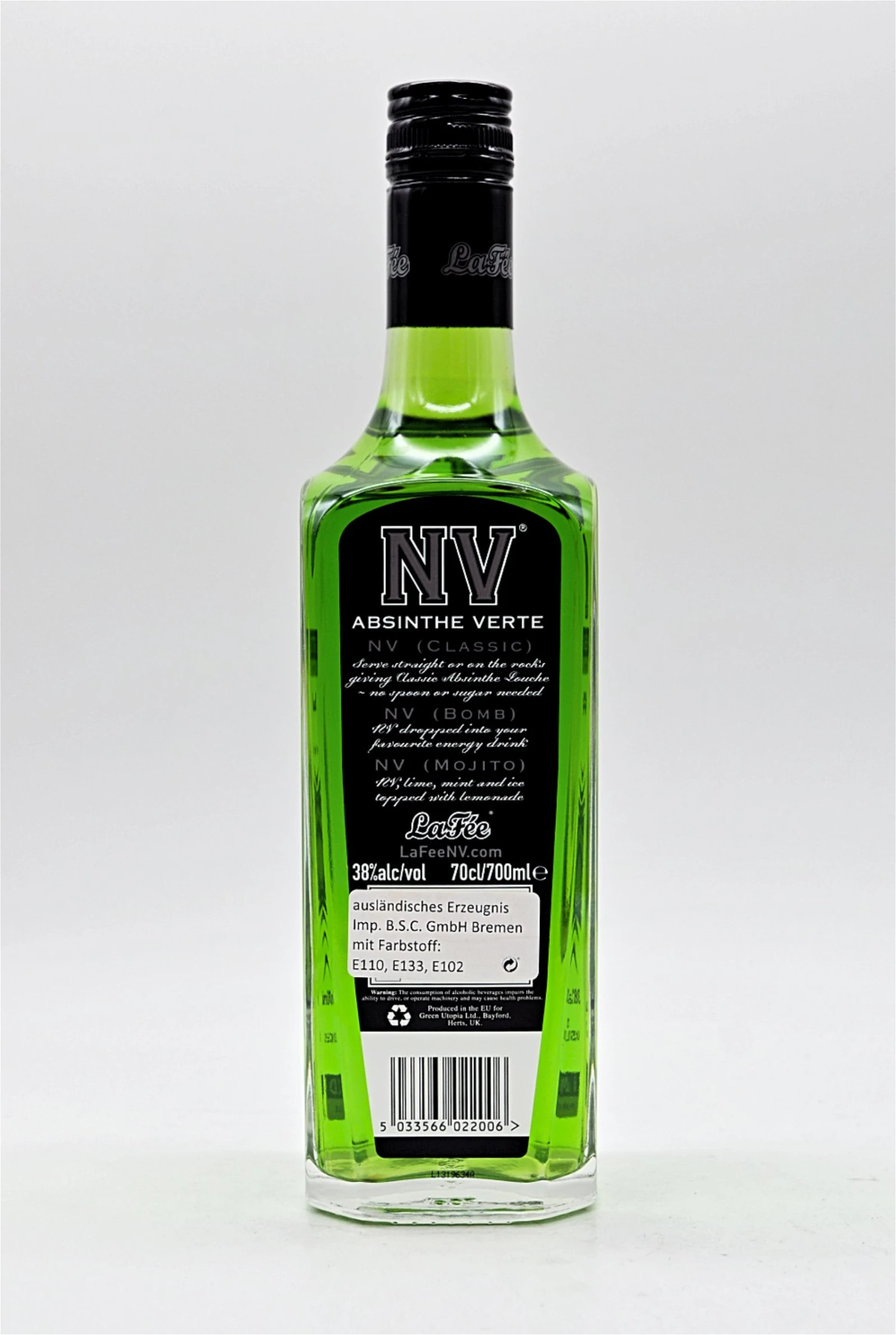 La Fee - NV Absinthe Verte 4 La Fee - NV Absinthe Verte – Bild 2