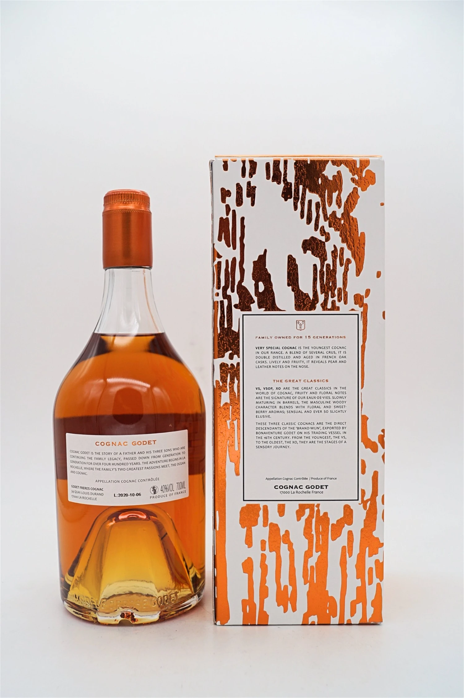 Godet - VS Classique Cognac 4 Godet - VS Classique Cognac – Bild 2