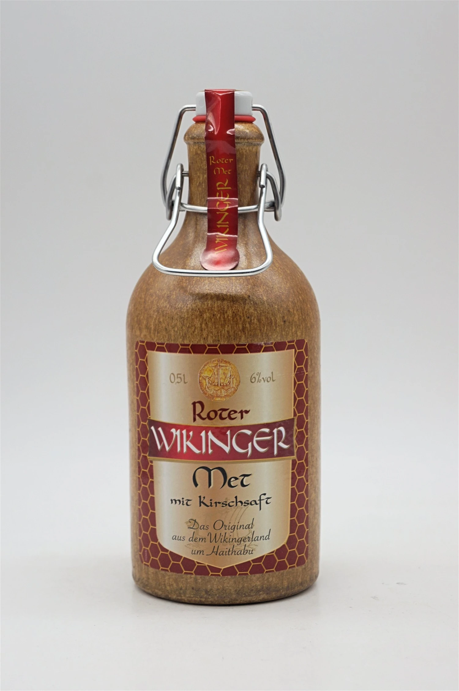 Wikinger - Roter Met Mit Kirschsaft Im Tonkrug 3 Wikinger - Roter Met Mit Kirschsaft Im Tonkrug