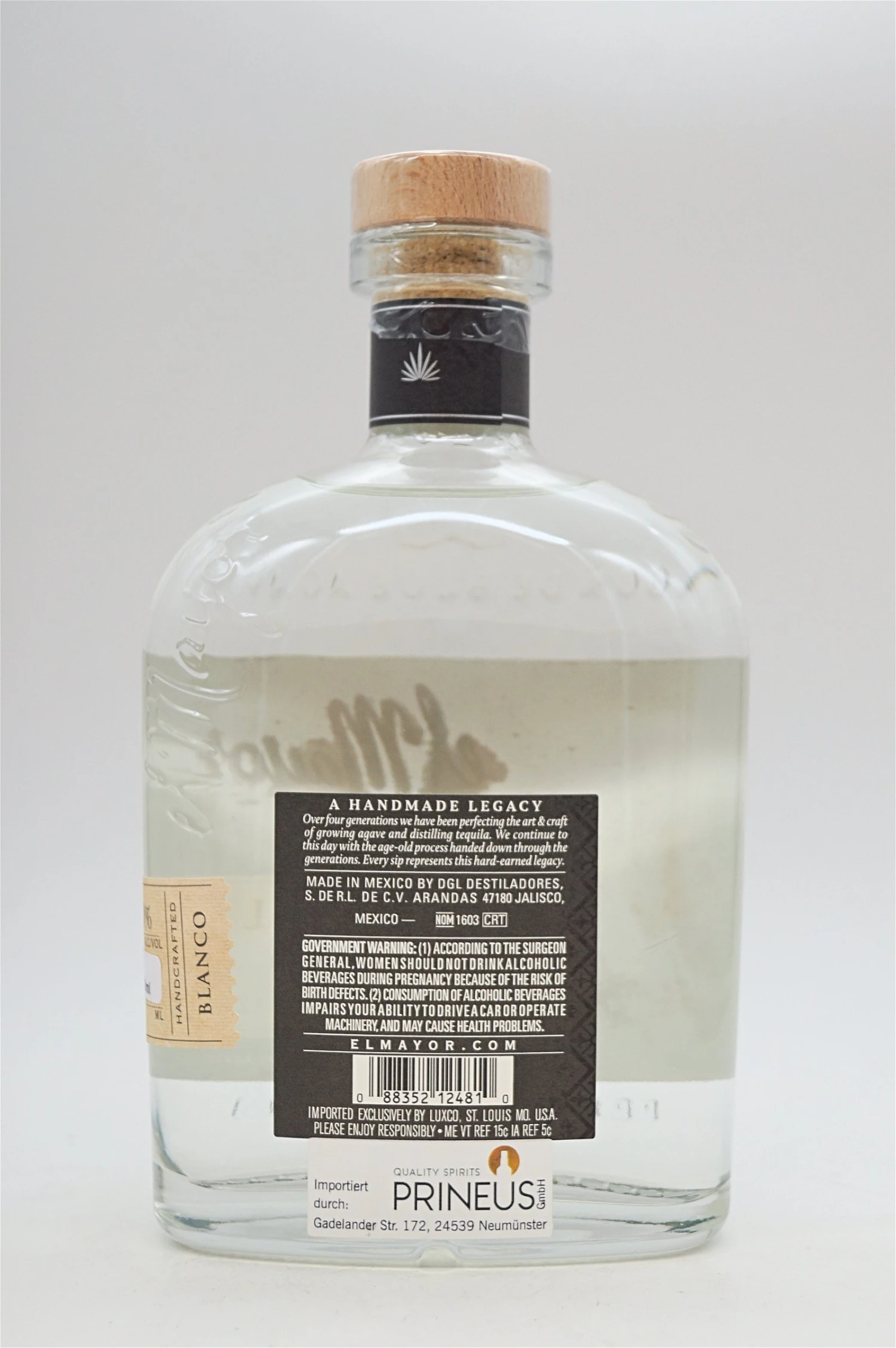 El Mayor Tequila - Blanco 4 El Mayor Tequila - Blanco – Bild 2