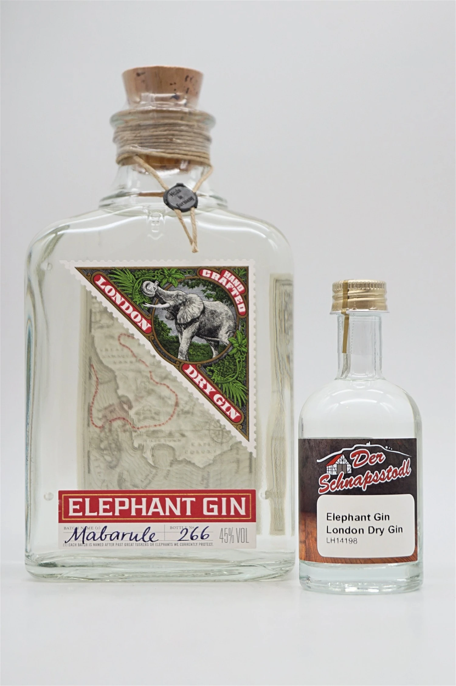 Elephant Gin - London Dry Gin Sample 50 Ml 3 Elephant Gin - London Dry Gin Sample 50 Ml