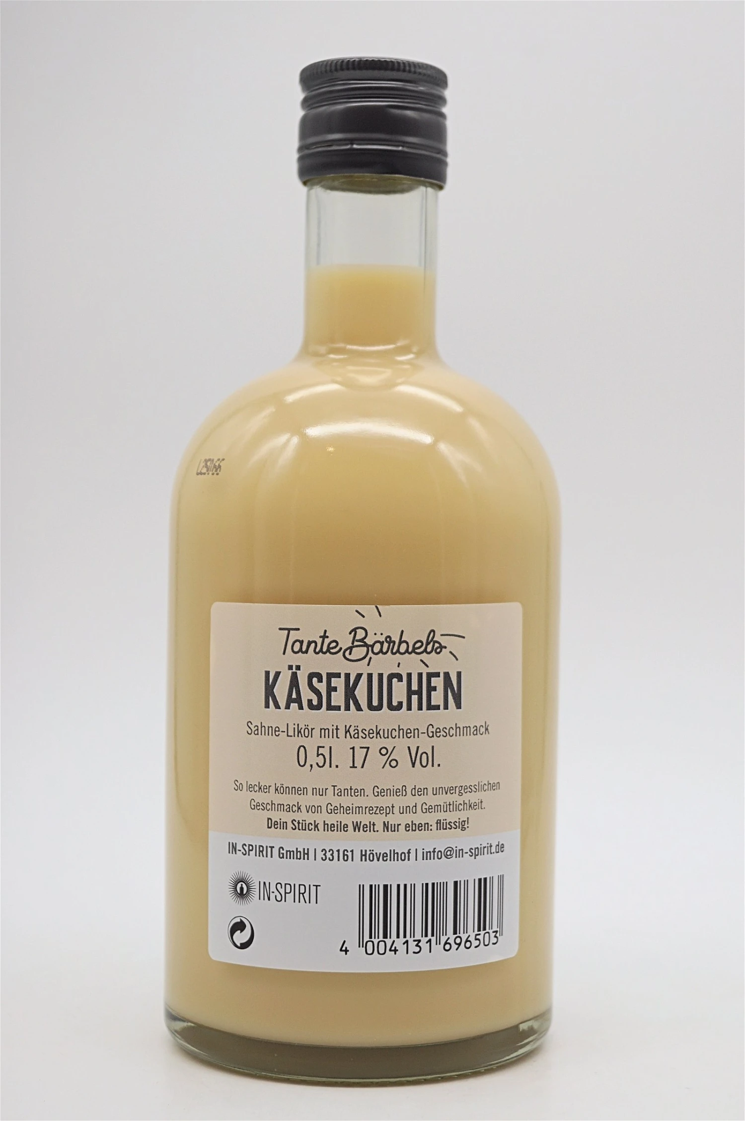 In Spirit - Tante Bärbels Käsekuchen Likör 4 In Spirit - Tante Bärbels Käsekuchen Likör – Bild 2